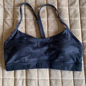Lulu lemon sports bra camo